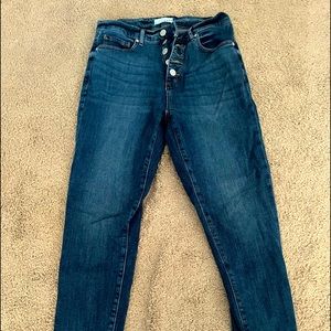 Loft button fly jeans
